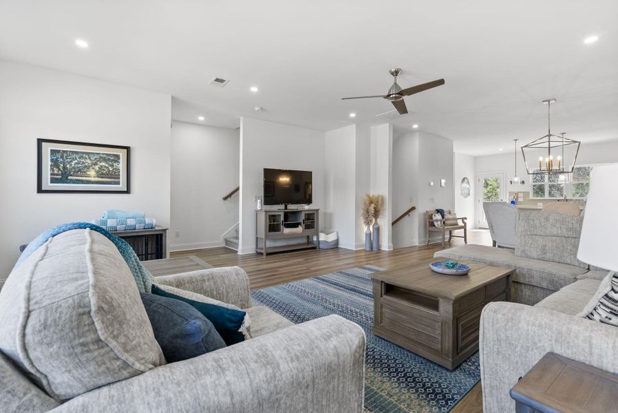 Furnished interior view inside a new home in , Summerville (Image 11).