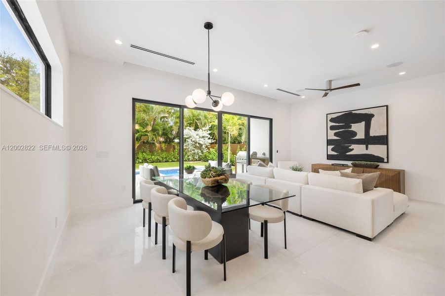 Furnished interior view inside a new home in , Fort Lauderdale (Image 15).