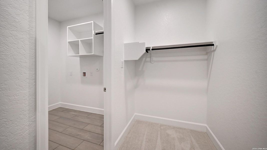Spacious, unfurnished interior of a new home in Briggs Ranch, San Antonio (Image 26). Spacious, unfurnished interior of a new home in Briggs Ranch, San Antonio (Image 26).