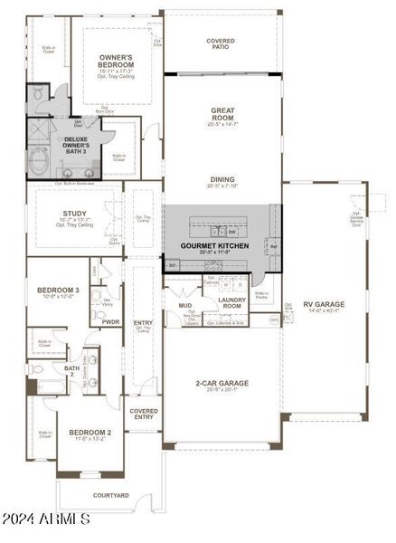 Lot #80 Harley floorplan