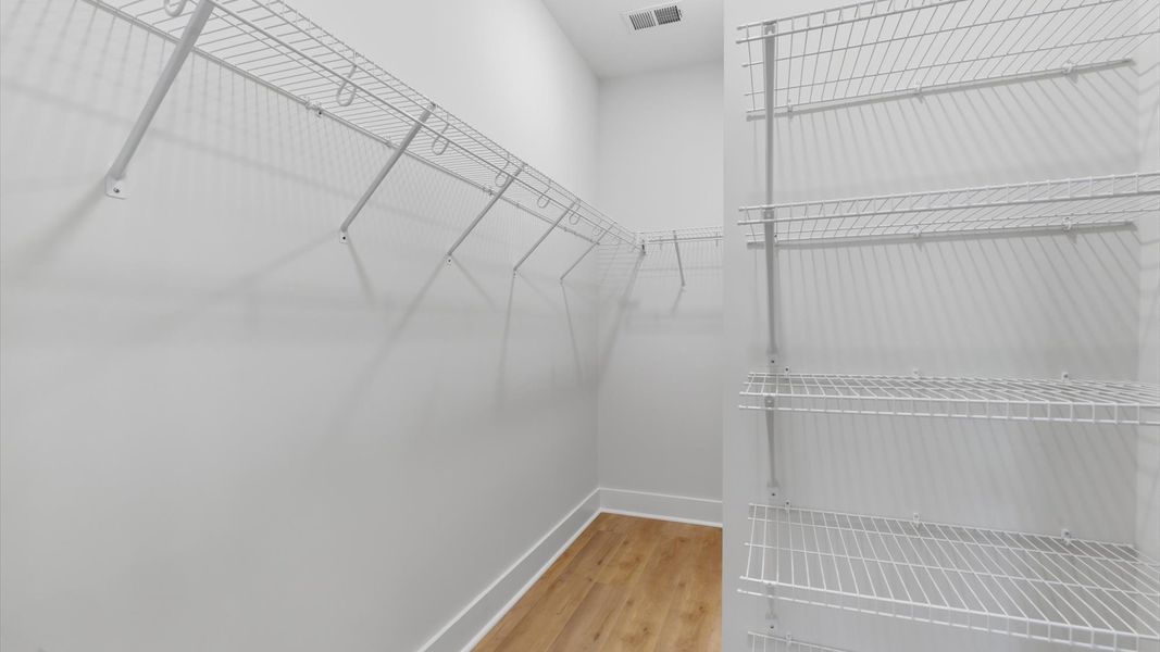 Representative furnished interior of a home built from the Lawson by DRB Homes in Pelham Crossing, Greenville (Image 17).