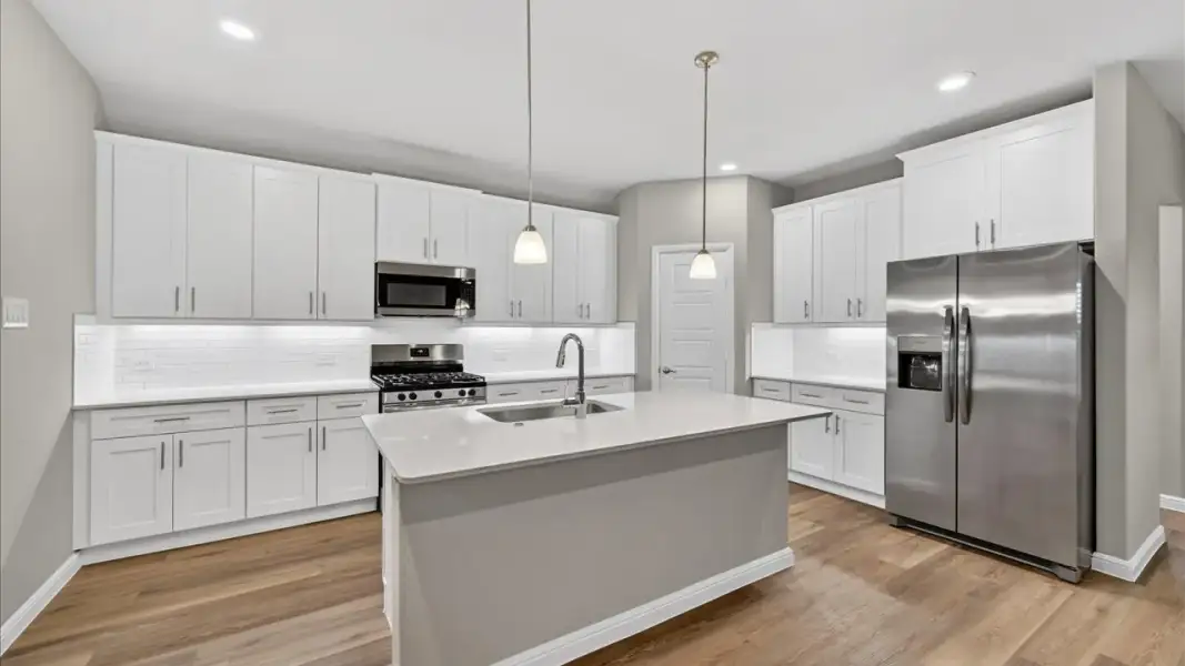 Furnished interior view inside a new home in Parkerville Meadows, DeSoto (Image 5).