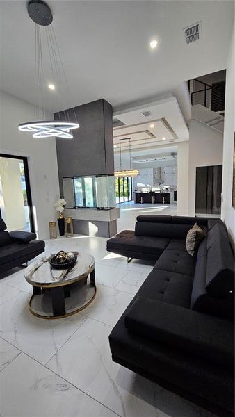 Furnished interior view inside a new home in , Tampa (Image 8).