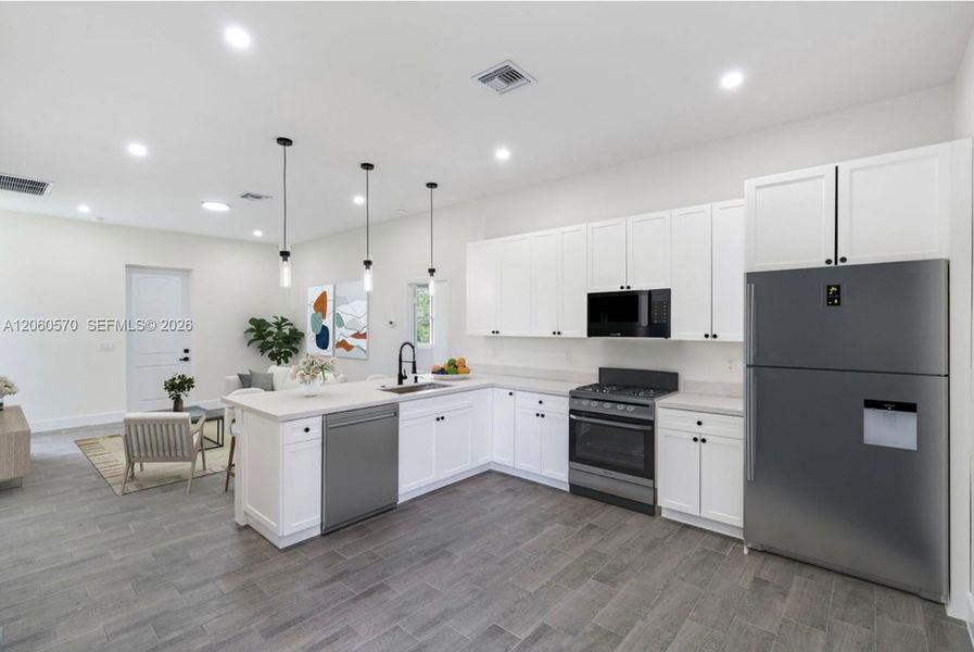 Furnished interior view inside a new home in , Lehigh Acres (Image 3).
