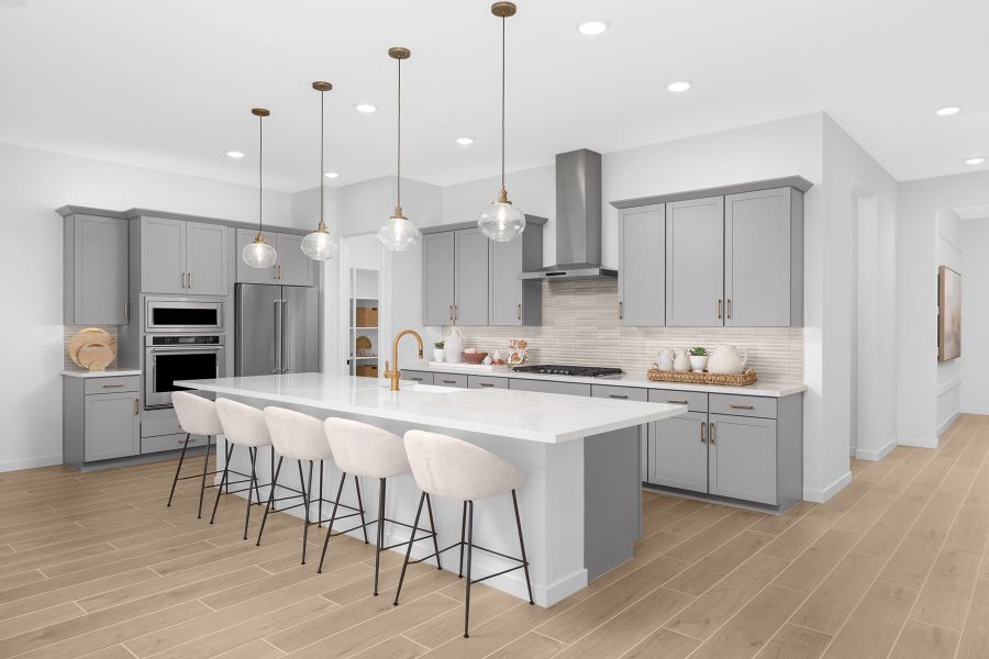 Representative furnished interior of a home built from the Aqua by Mattamy Homes in Rosewood Heights, San Tan Valley (Image 7).
