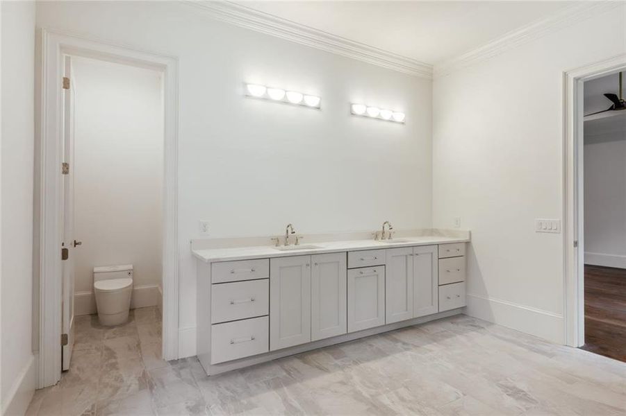 Furnished interior view inside a new home in , Athens (Image 58).