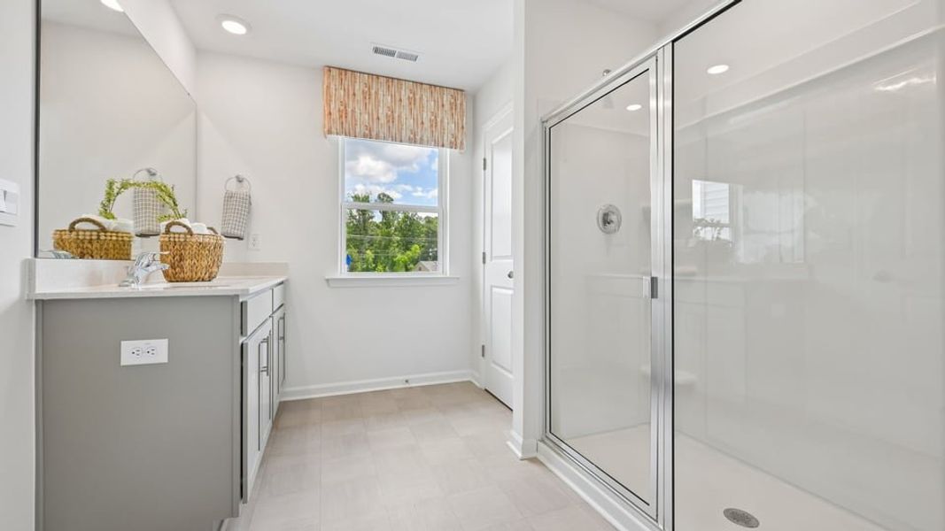 Furnished interior view inside a new home in Chapel Townes, Raleigh (Image 30).