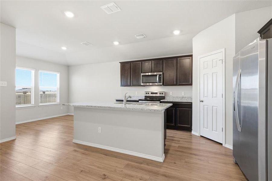 Furnished interior view inside a new home in , Waco (Image 8).
