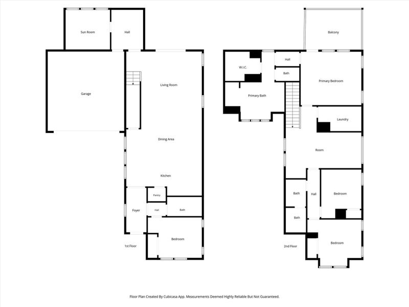 2D floor plan layout of this home in Two Step Farm - Symphony Collection, Montgomery, TX (Image 7).