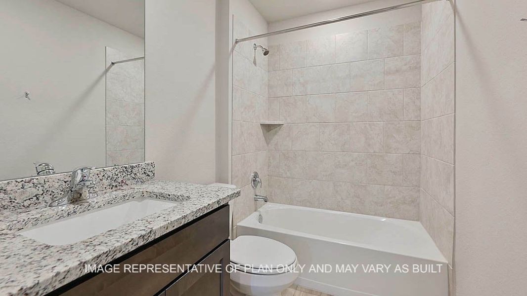 Furnished interior view inside a new home in Liberty Village, Brenham (Image 7).