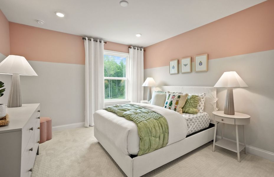 Furnished interior view inside a new home in Forest Creek, Waxhaw (Image 26). Furnished interior view inside a new home in Forest Creek, Waxhaw (Image 26).