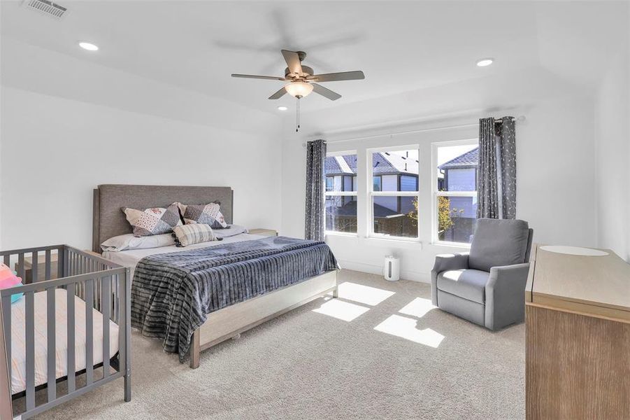 Furnished interior view inside a new home in Garden Collection at Union Park, Little Elm (Image 16).