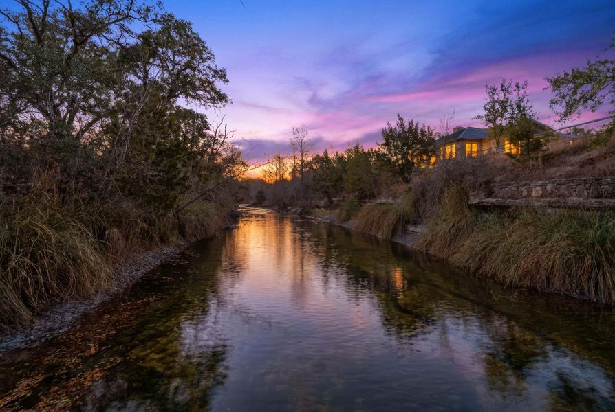 All the homes in this community are architecturally designed to fit into the nature of the area.