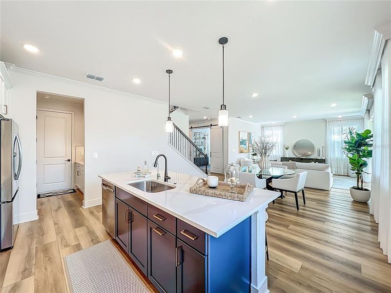 Furnished interior view inside a new home in Summerlake Reserve, Winter Garden (Image 39).