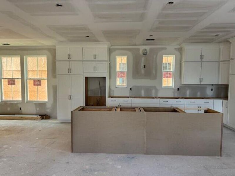In-progress construction of a new home in Central Park, James Island, SC (Image 34).