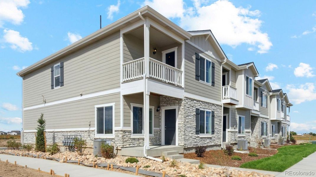 Exterior details and patio area of a home in , Fort Lupton (Image 19). Exterior details and patio area of a home in , Fort Lupton (Image 19).