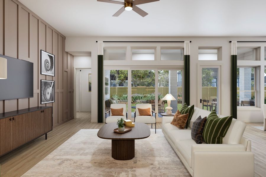 The Brackenbury - Optional Sliding Glass Door