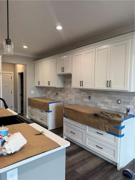 In-progress construction of a new home in , Pendergrass, GA (Image 20).