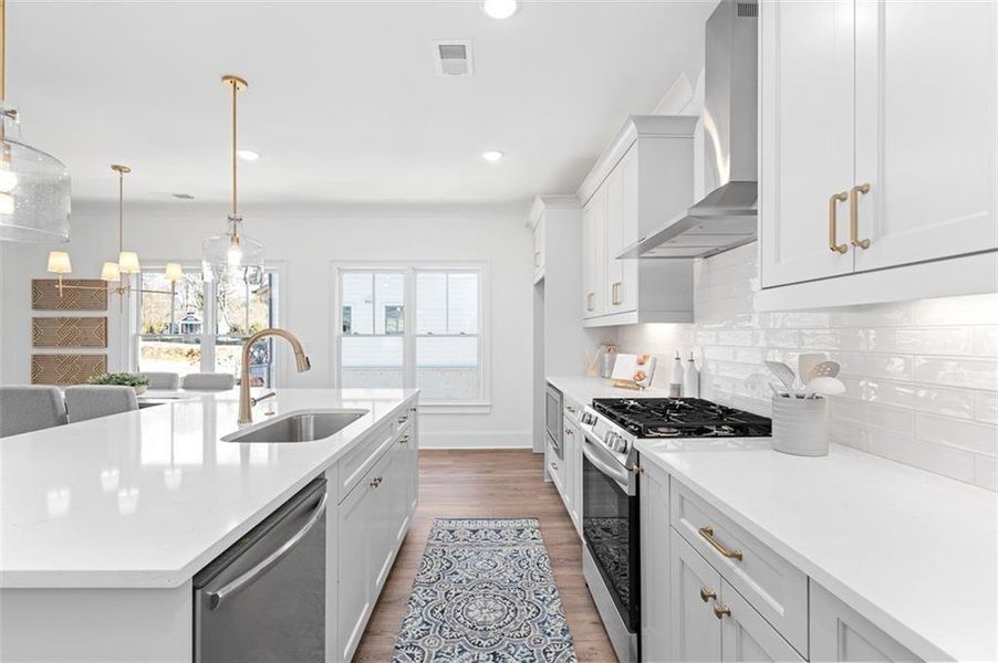 Furnished interior view inside a new home in Stillwood, Atlanta (Image 7).