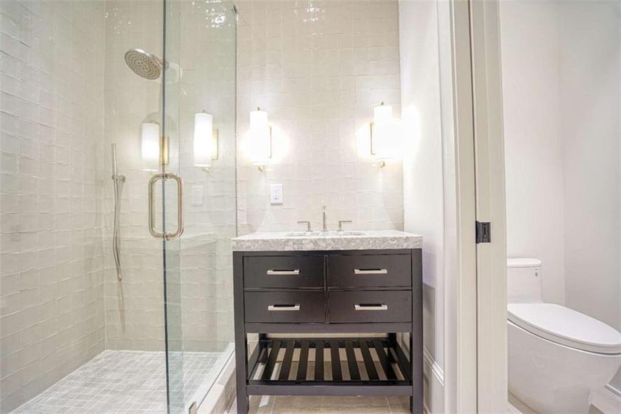 Furnished interior view inside a new home in , Sandy Springs (Image 8).