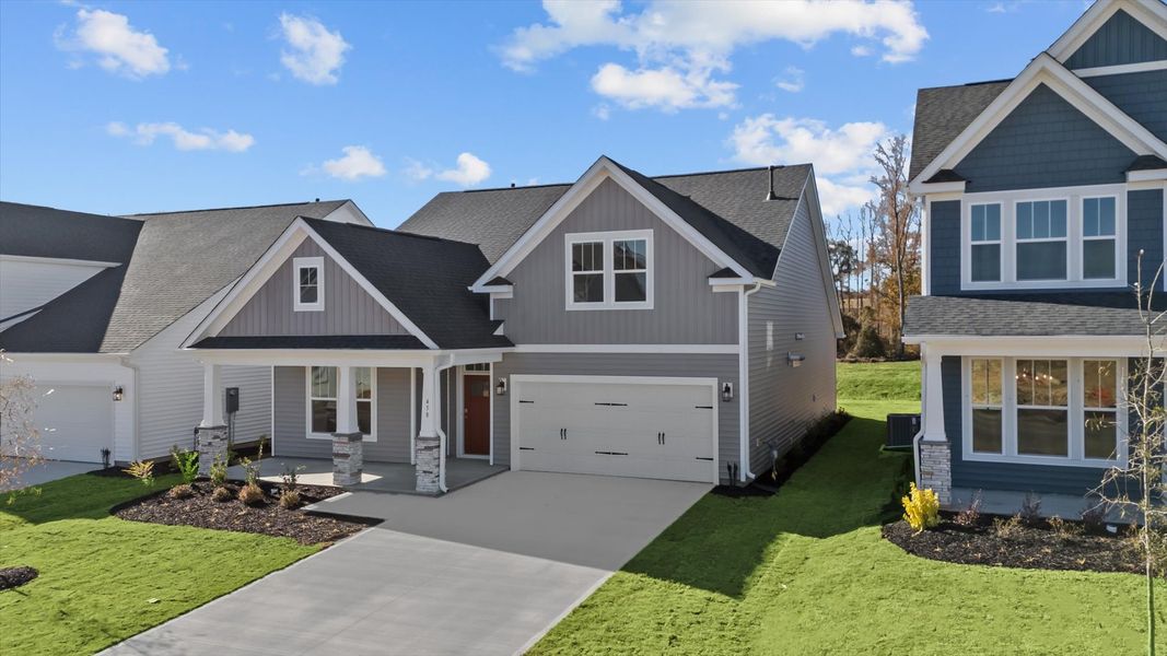 Stylish front elevation with accomplished design and high standards throughout