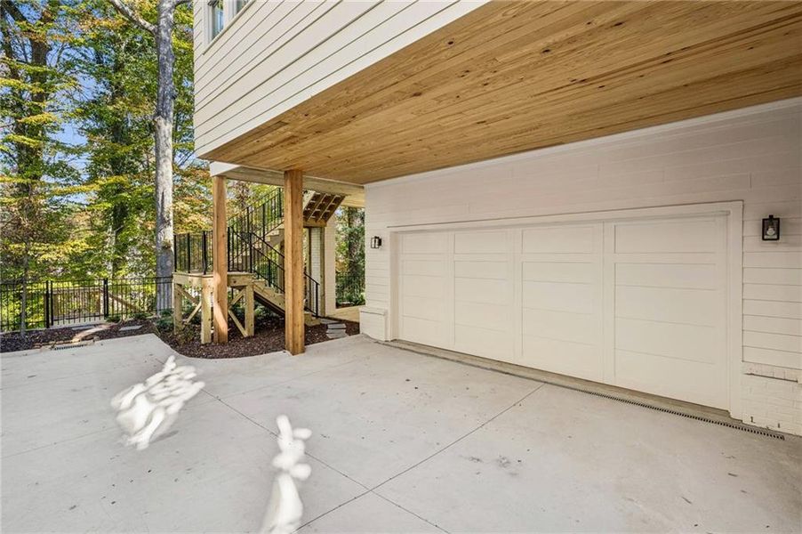 Exterior details and patio area of a home in , Atlanta (Image 35). Exterior details and patio area of a home in , Atlanta (Image 35).