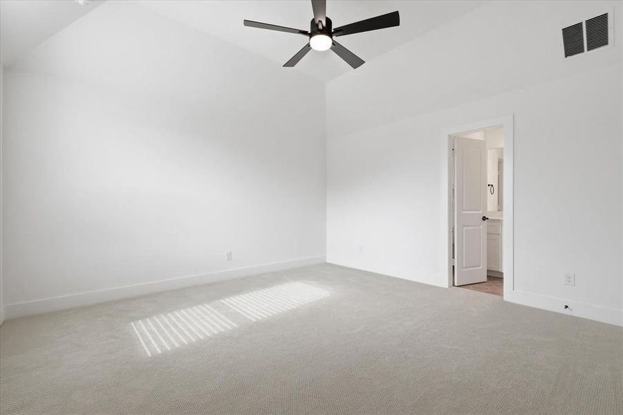 Spacious, unfurnished interior of a new home in Cambridge Estates - Harwood, Prosper (Image 17). Spacious, unfurnished interior of a new home in Cambridge Estates - Harwood, Prosper (Image 17).