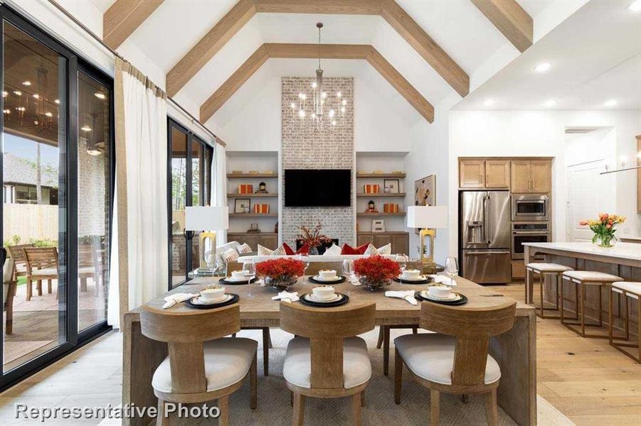 Dining Room/Family Room (Representative Photo)