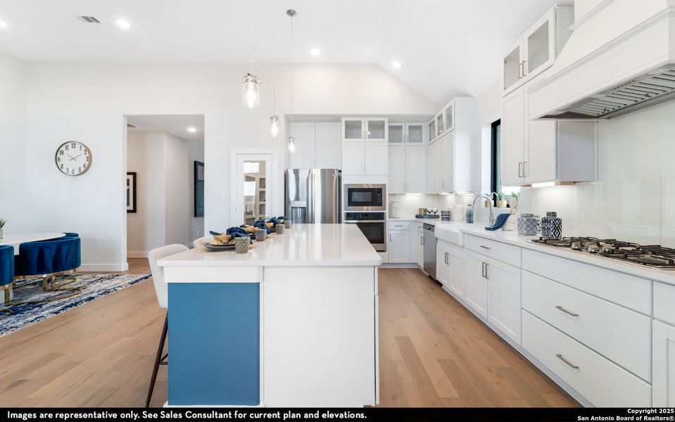 Furnished interior view inside a new home in Megan's Landing, Castroville (Image 20). Furnished interior view inside a new home in Megan's Landing, Castroville (Image 20).