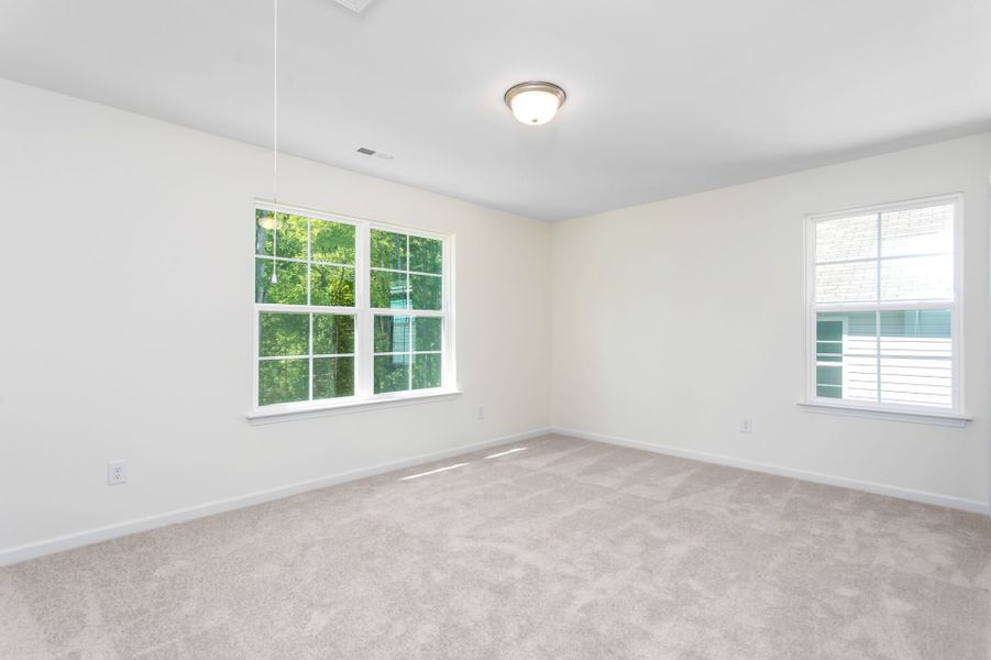 Representative unfurnished interior of a home built from the Fairfield by Keystone Homes NC in Royal Pines, Trinity (Image 45).