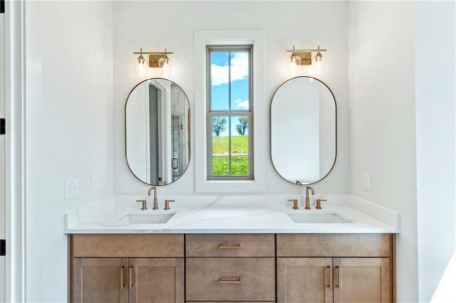 Furnished interior view inside a new home in , Blairsville (Image 17).