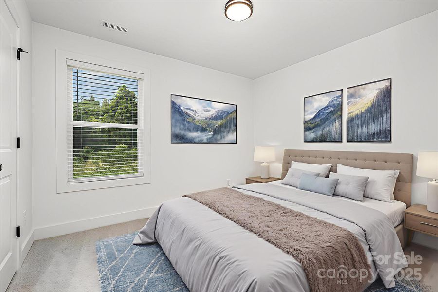 Furnished interior view inside a new home in , Cherryville (Image 9).