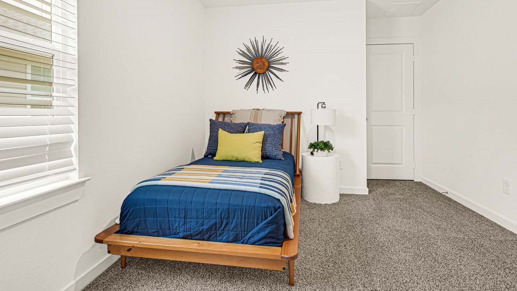 Furnished interior view inside a new home in Tamarron, Fulshear (Image 29).