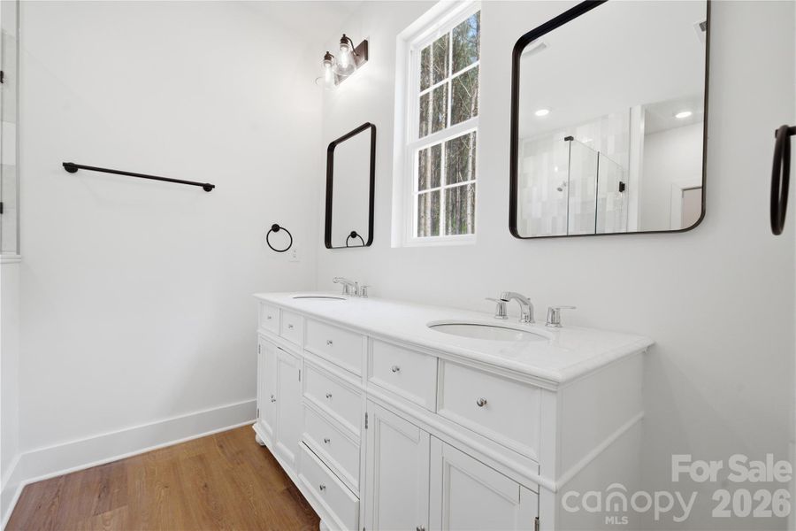 Furnished interior view inside a new home in , York (Image 8).