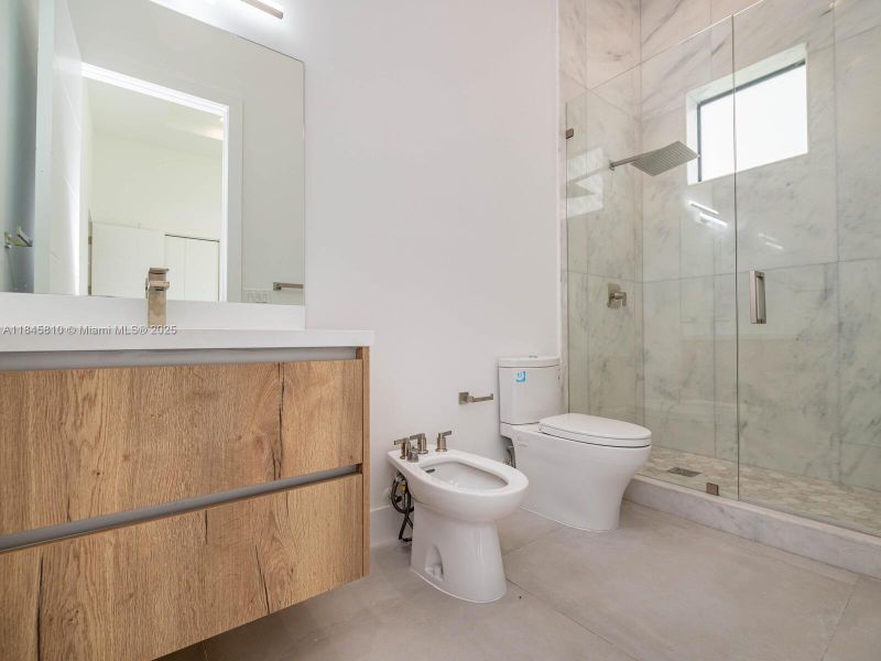 Furnished interior view inside a new home in , Miami (Image 13).