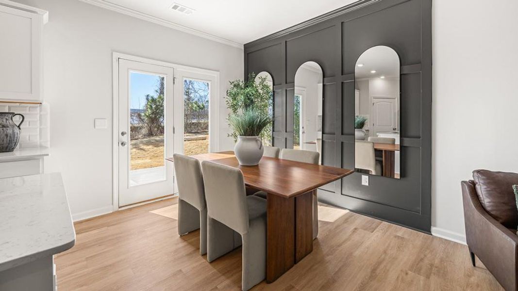 Furnished interior view inside a new home in Pointe Park, Union City (Image 38).