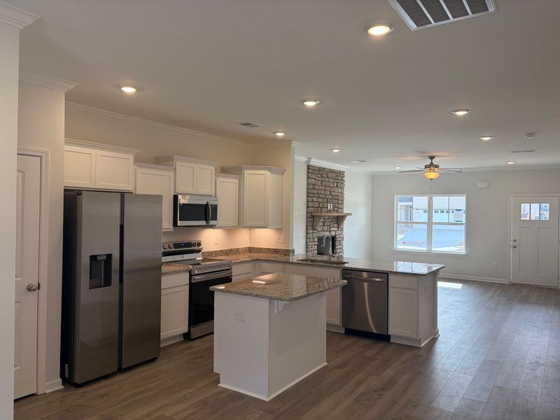 Furnished interior view inside a new home in Cumberland Estates, Fairview (Image 3). Furnished interior view inside a new home in Cumberland Estates, Fairview (Image 3).