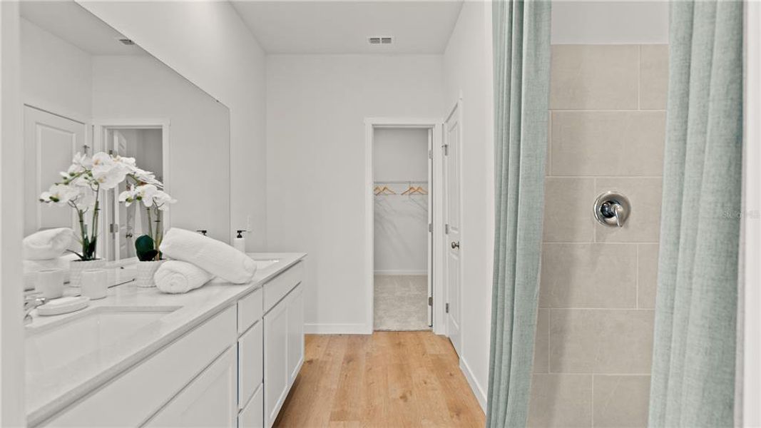 Furnished interior view inside a new home in , St. Cloud (Image 13).