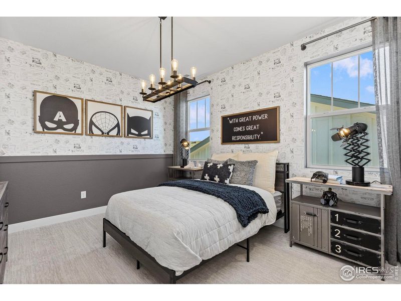 Furnished interior view inside a new home in Farmstead, Berthoud (Image 7).