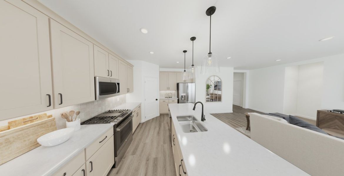 AW Collection® Artisan - For color representation only. Options and layout will vary by community and home plan.