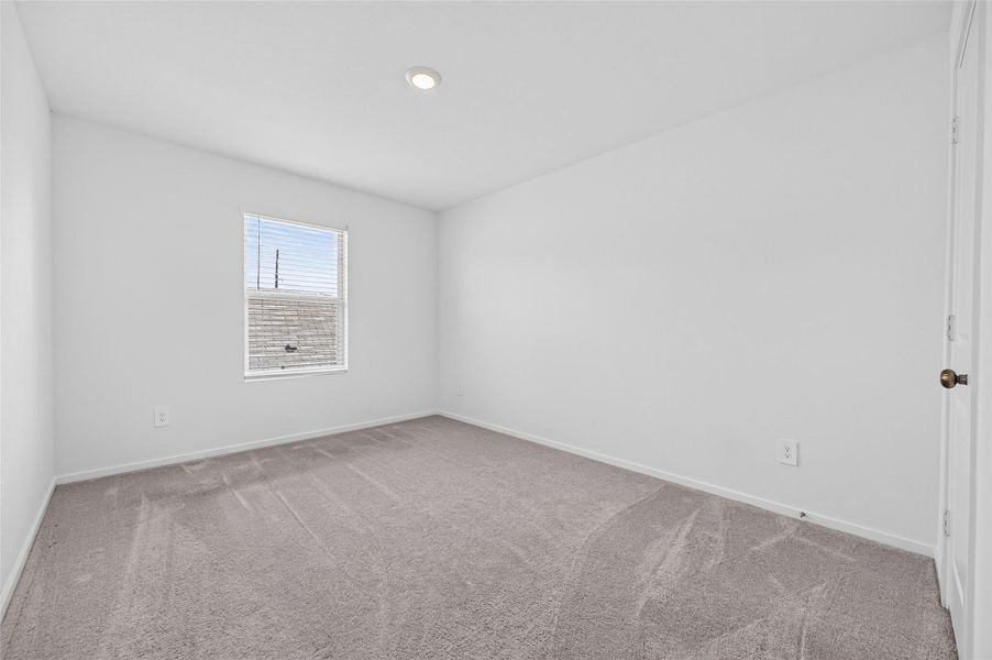 Secondary bedroom is big enough for a queen bed. Secondary bedroom is big enough for a queen bed.