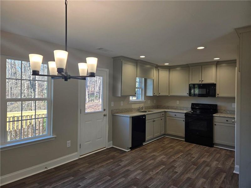 Furnished interior view inside a new home in , Gainesville (Image 6).
