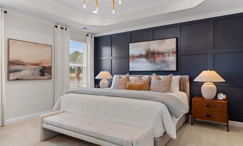 Representative furnished interior of a home built from the The Hibiscus by Chesapeake Homes in Heritage Park at Longs, Longs (Image 21).