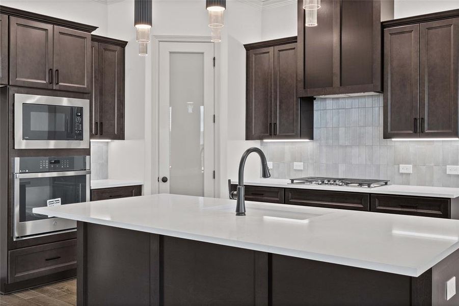 Furnished interior view inside a new home in , Troy (Image 13).