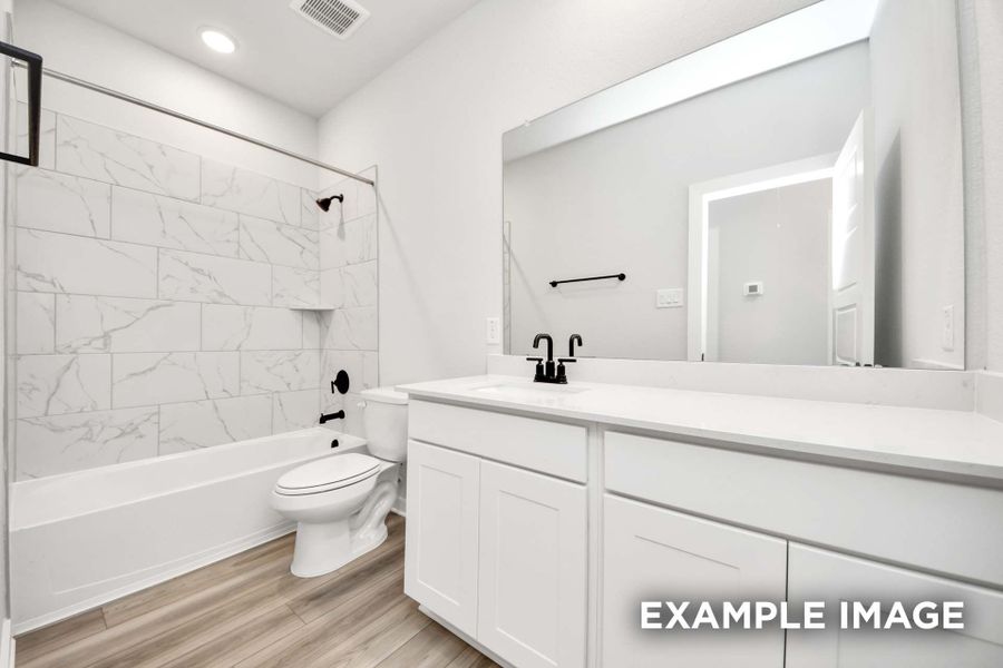 Representative furnished interior of a home built from the The Sorrento E by Davidson Homes LLC in Sundance Cove, Crosby (Image 10). Representative furnished interior of a home built from the The Sorrento E by Davidson Homes LLC in Sundance Cove, Crosby (Image 10).