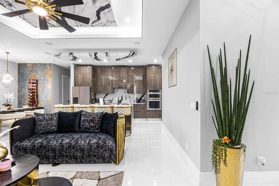 Furnished interior view inside a new home in , Cape Coral (Image 8).