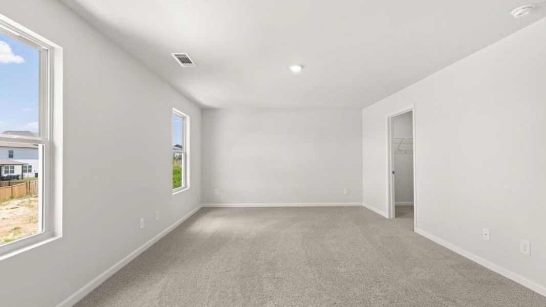 Spacious, unfurnished interior of a new home in Hamptons at Riverwood South, Dallas (Image 18). Spacious, unfurnished interior of a new home in Hamptons at Riverwood South, Dallas (Image 18).