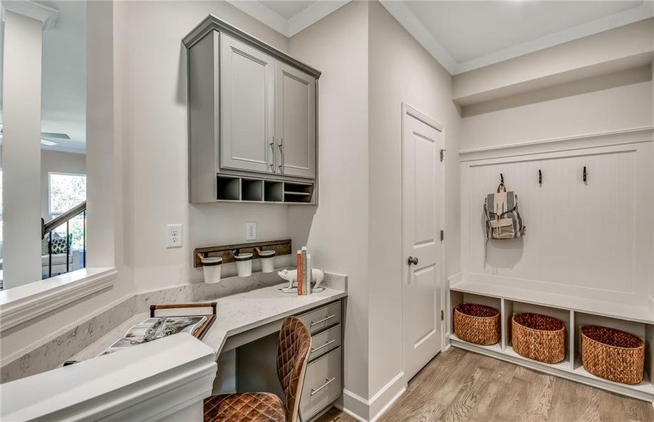 Furnished interior view inside a new home in Rose Creek, Cumming (Image 19).