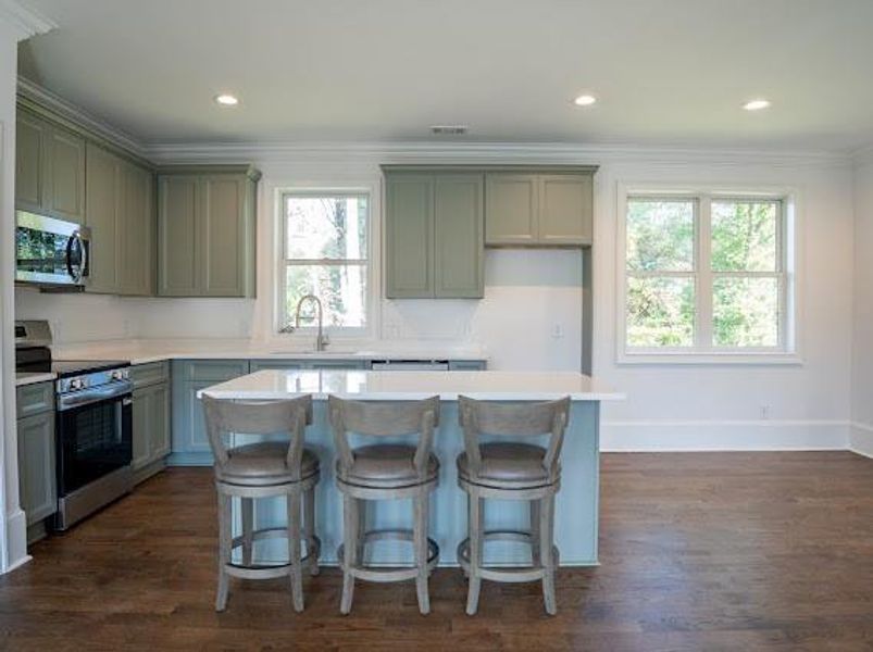 Furnished interior view inside a new home in , Athens (Image 35).