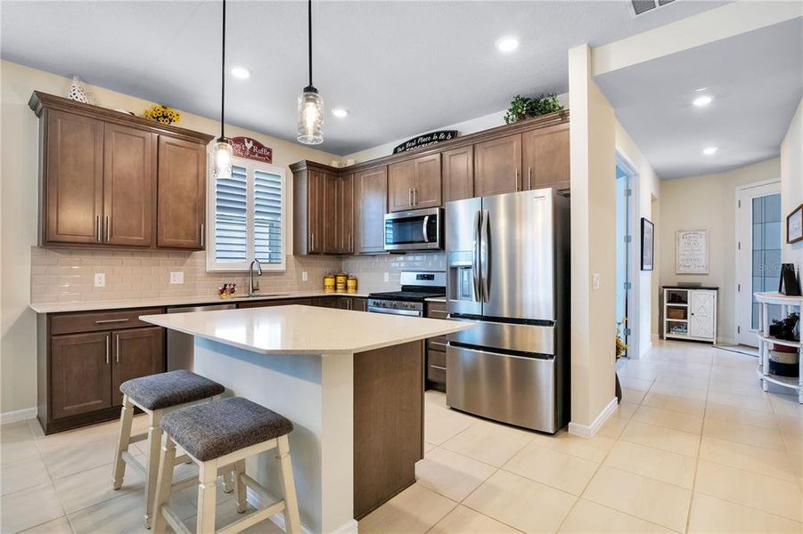 Furnished interior view inside a new home in Del Webb Oasis, Winter Garden (Image 28).
